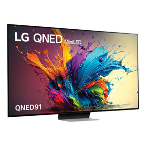 LG QNED91 MiniLED AI TV 86 inch 120Hz HDR10 4K UHD 86QNED91TSA, Left View