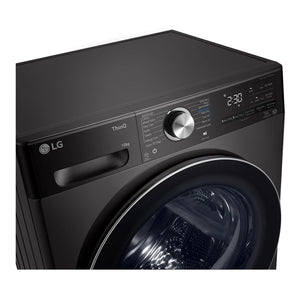 LG 10kg Series 10 Heat Pump Dryer with Inverter Control DVH1010B, Control Panel View