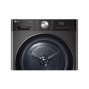 LG 10kg Series 10 Heat Pump Dryer with Inverter Control DVH1010B, Control Panel View 2