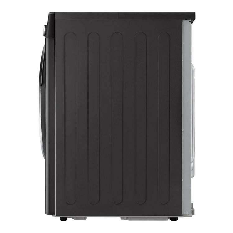 LG 10kg Series 10 Heat Pump Dryer with Inverter Control DVH1010B, Side View