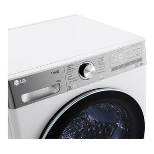 LG 10kg Series 10 Heat Pump Dryer - 9 Star DVH1010W, Control Panel View