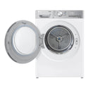 LG 10kg Series 10 Heat Pump Dryer - 9 Star DVH1010W, Front View Door Open
