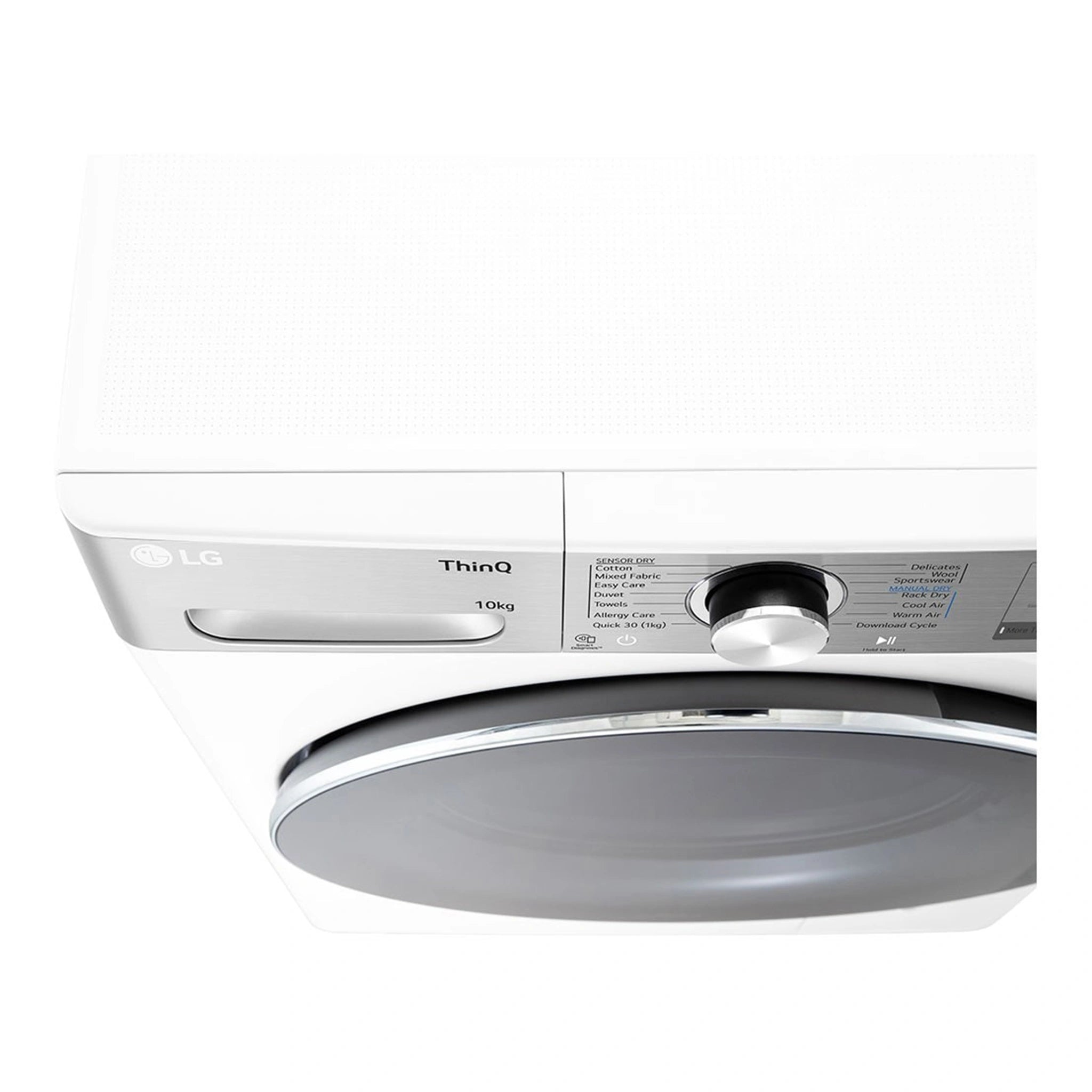 LG DVH1010W 10kg Series 10 Heat Pump Dryer - 9 Star