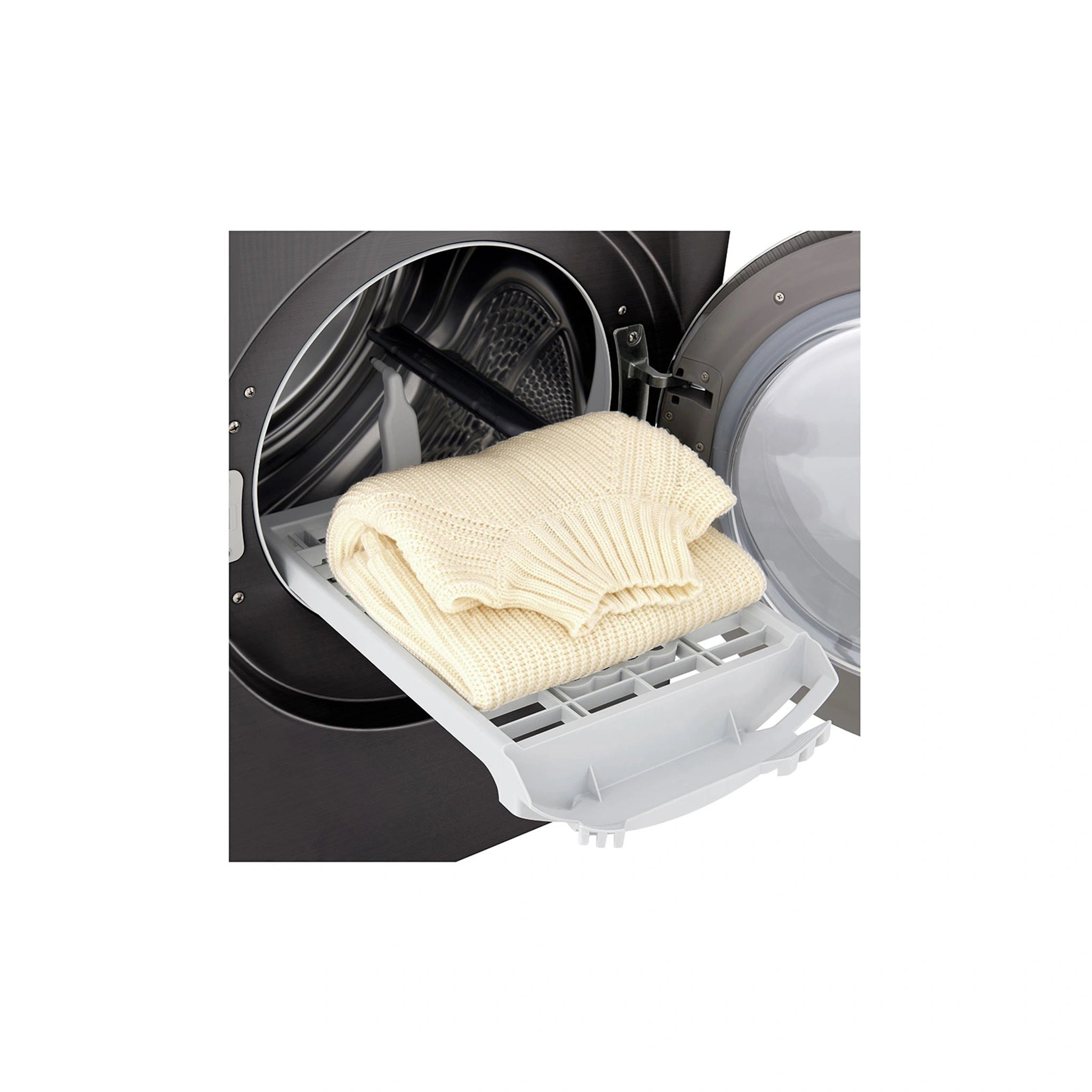 LG DVH909B 9kg Series 9 Heat Pump Dryer – Black