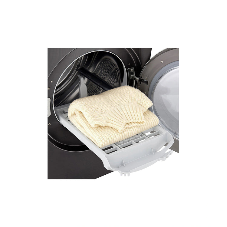 LG 9kg Series 9 Heat Pump Dryer – Black DVH909B, Wash 3