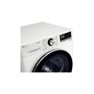 LG 9kg Heat Pump Dryer with Inverter Control DVH909W, Control Panel View 2