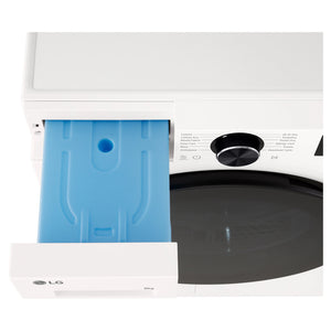 LG 8Kg Series 3 Heat Pump Dryer DXH308W, Drawer Open View
