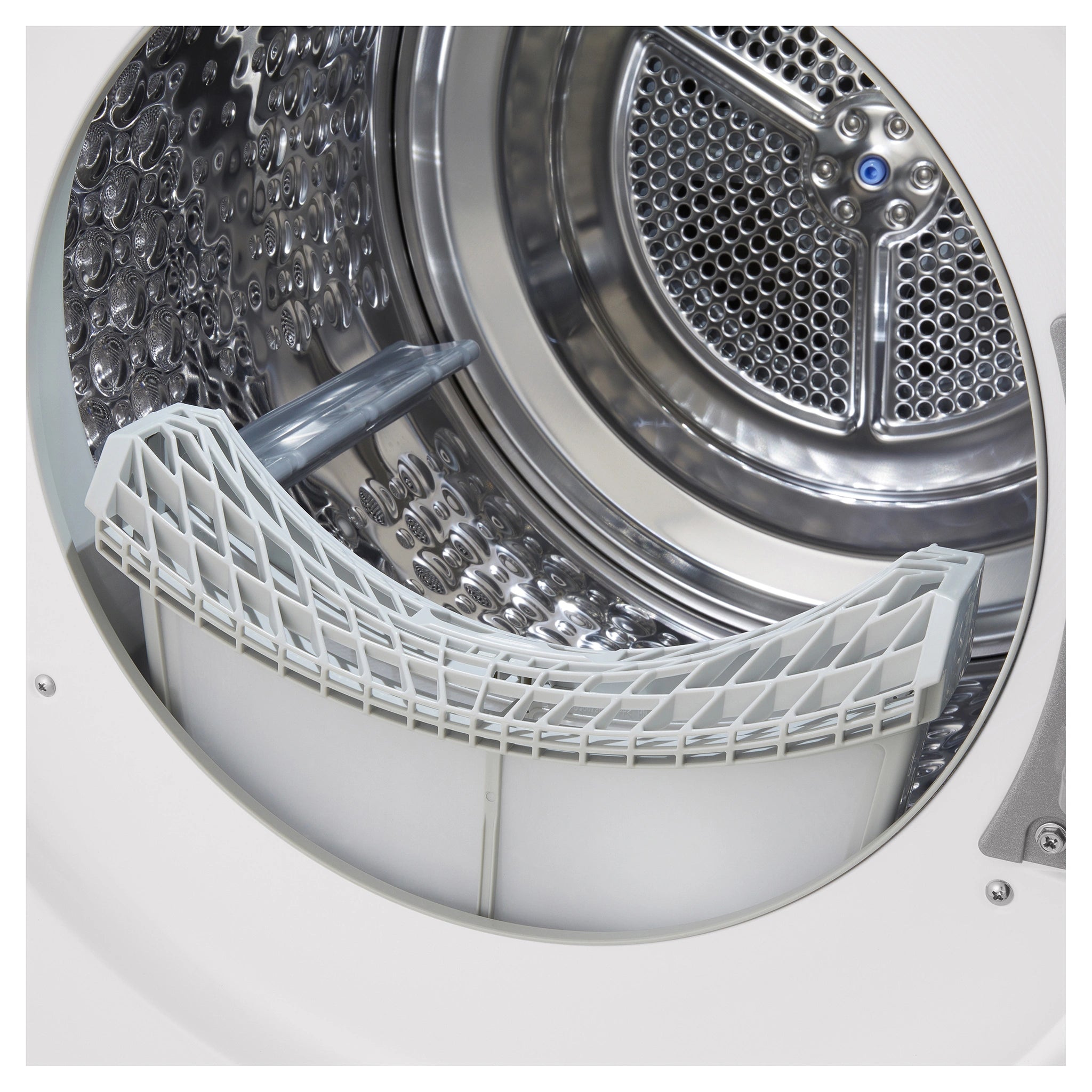 LG 8Kg Series 3 Heat Pump Dryer DXH308W, Drum Detail View