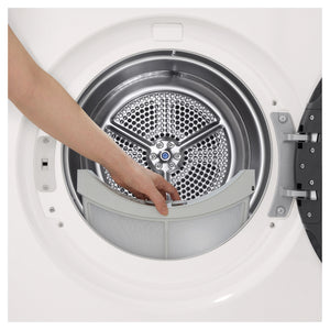 LG 8Kg Series 3 Heat Pump Dryer DXH308W, Drum Detail View