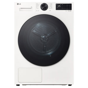 LG 8Kg Series 3 Heat Pump Dryer DXH308W, Front View