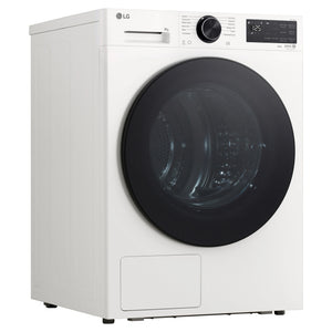 LG 8Kg Series 3 Heat Pump Dryer DXH308W, Left Side View