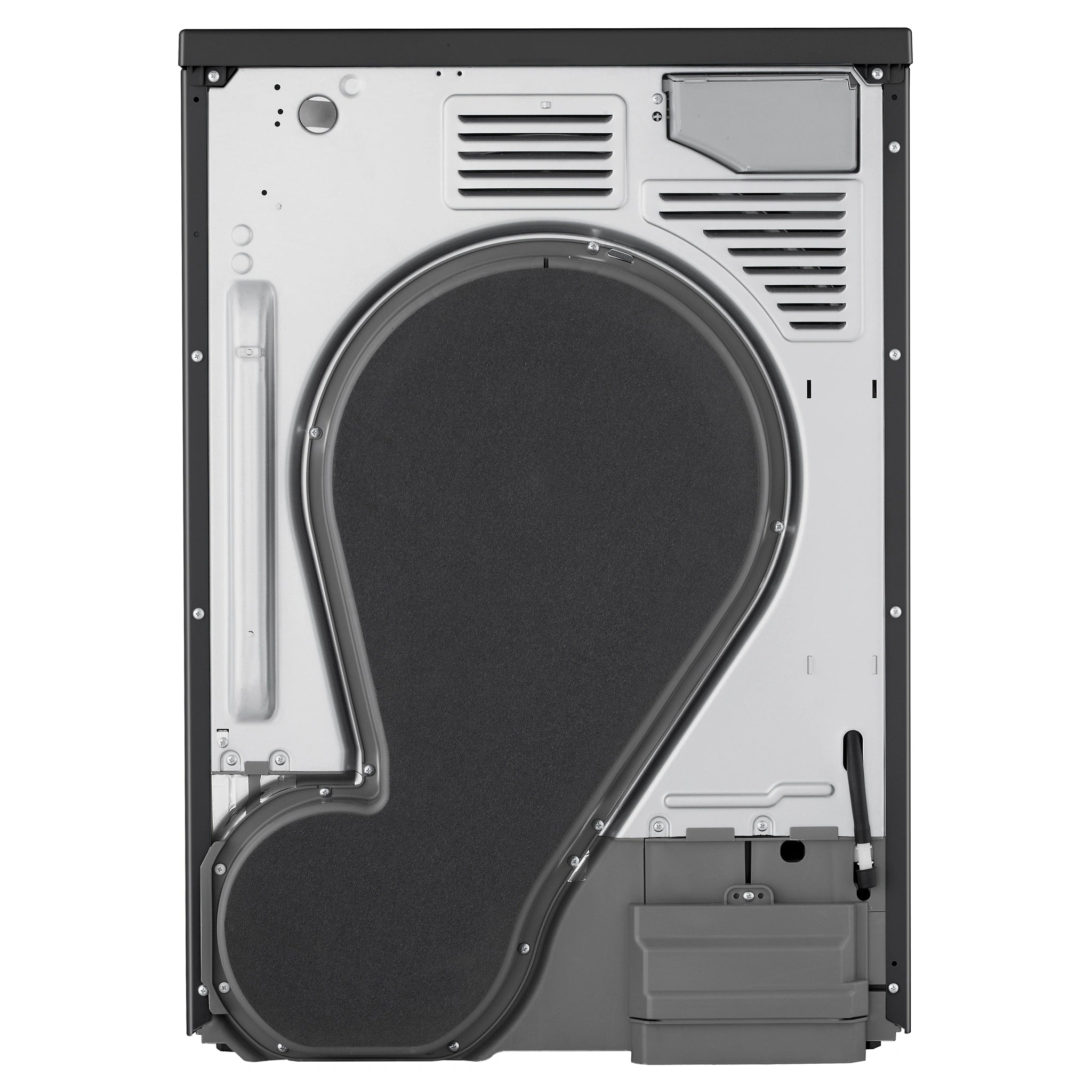 LG 9kg Series 9 Matte Black Heat Pump Dryer 9 Star DXH909MB, Back Side View