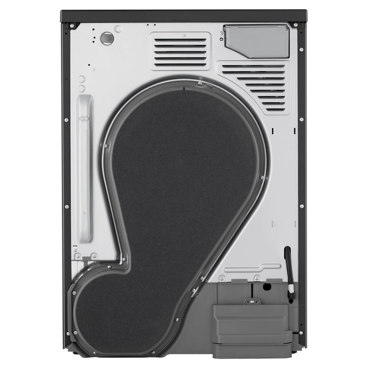 LG 9kg Series 9 Matte Black Heat Pump Dryer 9 Star DXH909MB, Back Side View