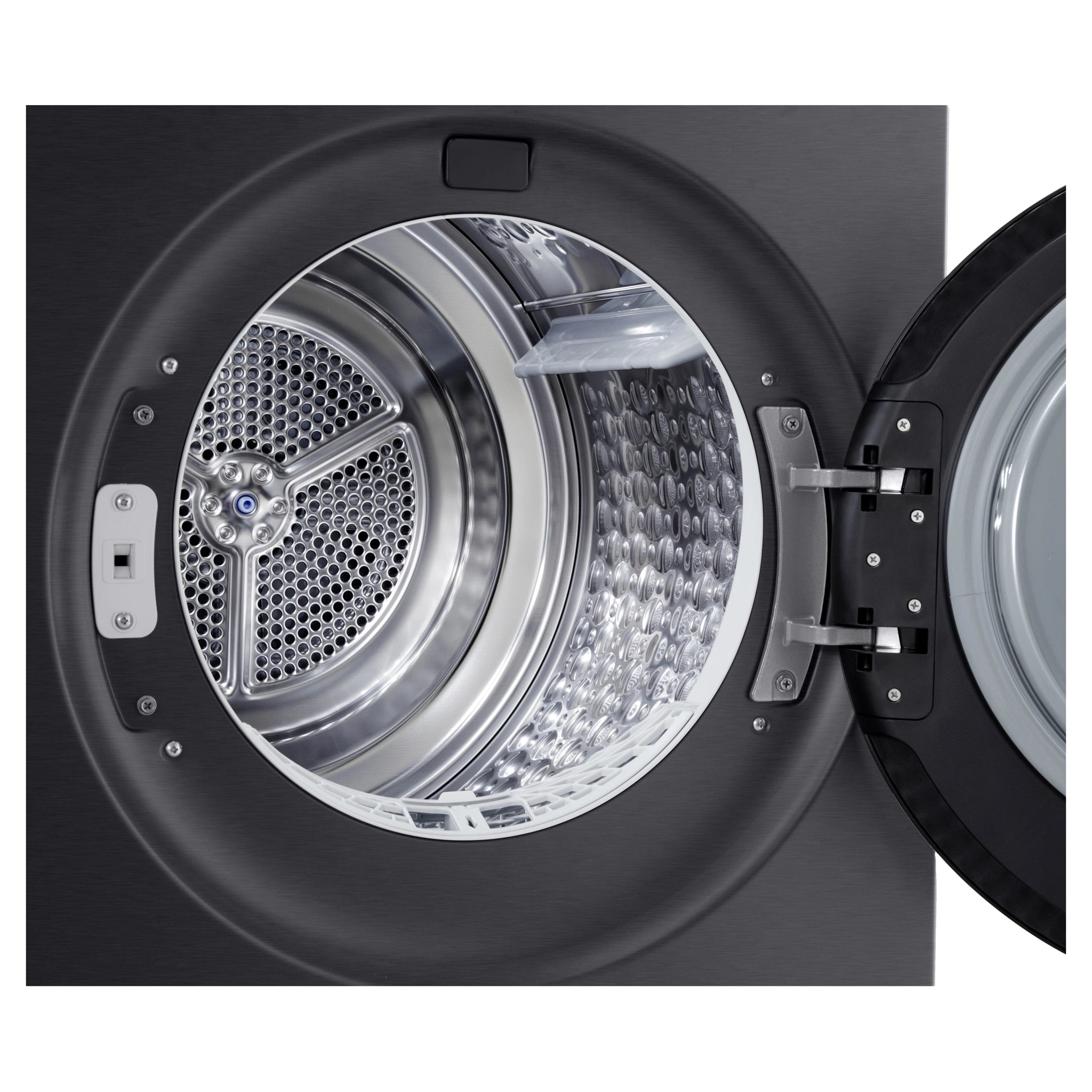 LG 9kg Series 9 Matte Black Heat Pump Dryer 9 Star DXH909MB, Drum Inside View