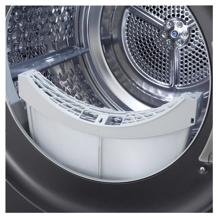 LG 9kg Series 9 Matte Black Heat Pump Dryer 9 Star DXH909MB, Filter View