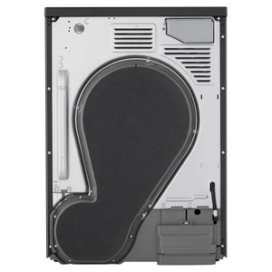 LG 10kg Series 9 Matte Black Heat Pump Dryer 9 Star DXH910MB, Back Side View