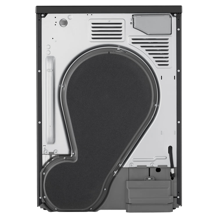 LG 10kg Series 9 Matte Black Heat Pump Dryer 9 Star DXH910MB, Back Side View