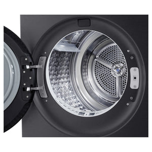 LG 10kg Series 9 Matte Black Heat Pump Dryer 9 Star DXH910MB, Drum Inside View