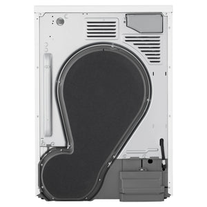 LG 10kg Series 9 White Heat Pump Dryer 9 Star DXH910W, Back Side View