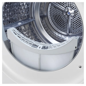 LG 10kg Series 9 White Heat Pump Dryer 9 Star DXH910W, Filter View