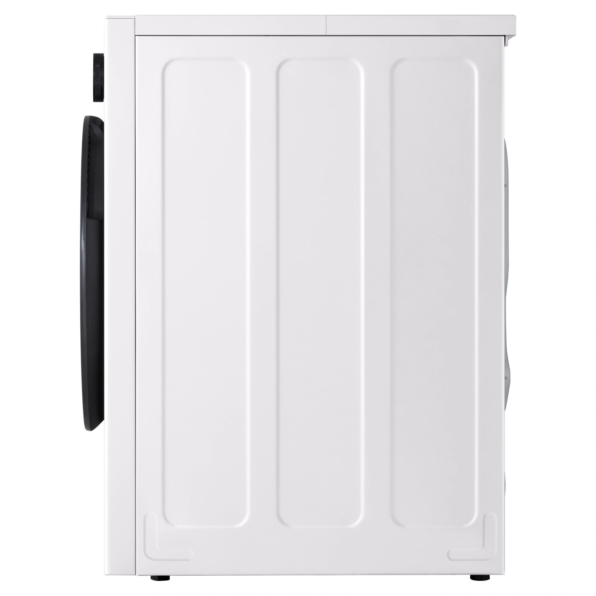 LG 10kg Series 9 White Heat Pump Dryer 9 Star DXH910W, Side View