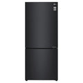 LG Bottom Mount Series Refrigerator GB455MBL, Front View