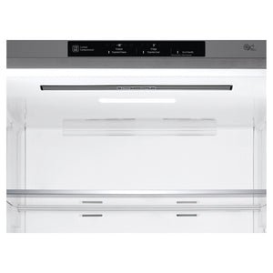 LG 420L Bottom Mount Fridge - Stainless Finish GB455PL, Door Cooling View