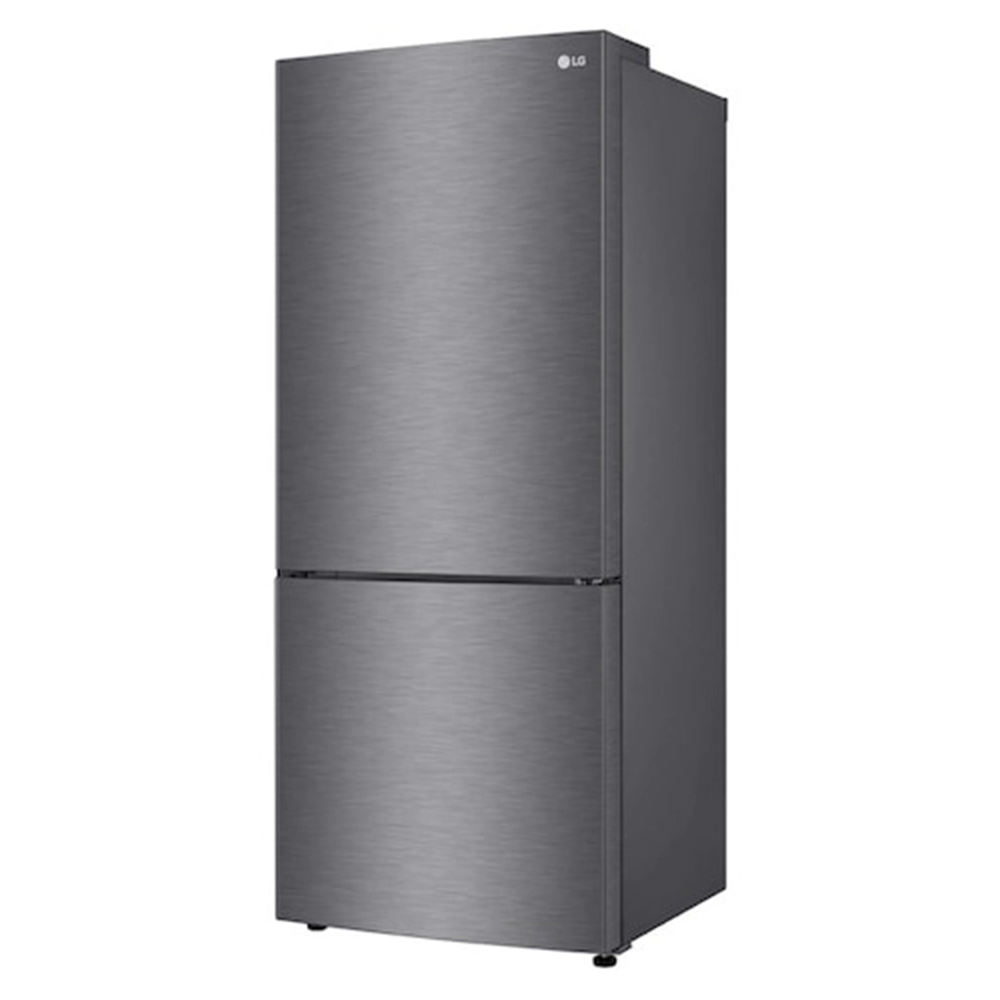 LG 420L Bottom Mount Fridge - Graphite Finish GB455UPLE, Left Side View