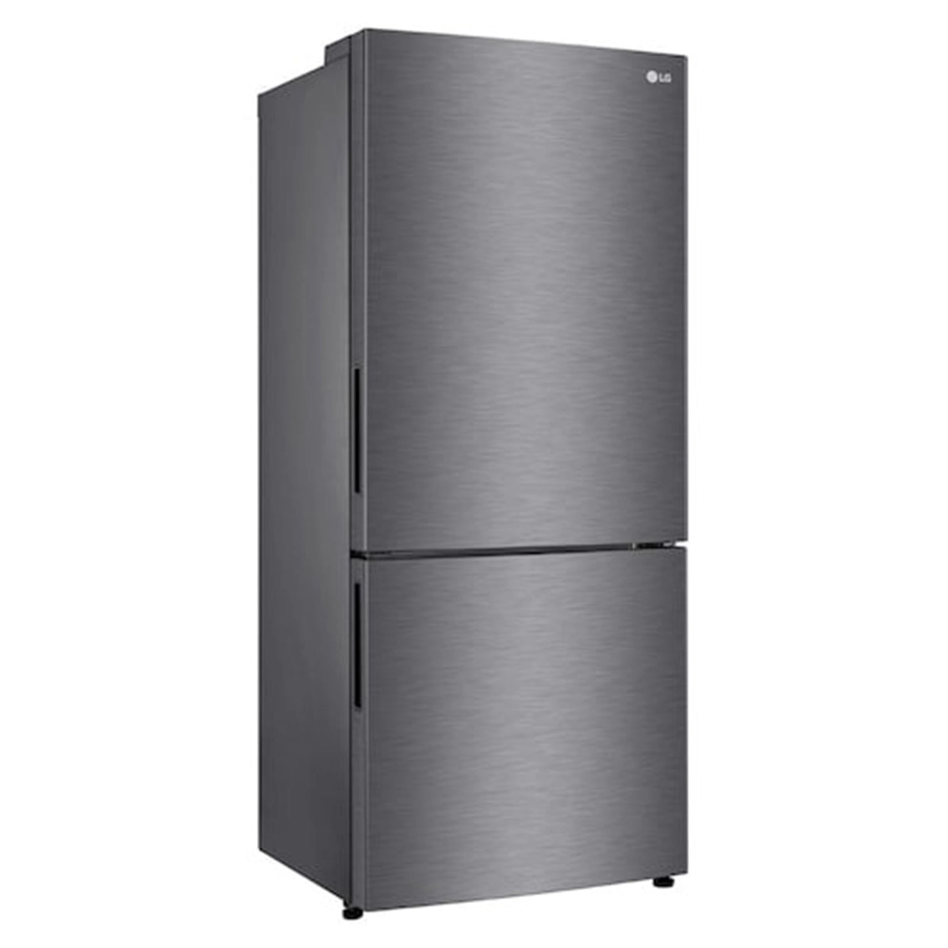 LG 420L Bottom Mount Fridge - Graphite Finish GB455UPLE, Right Side View