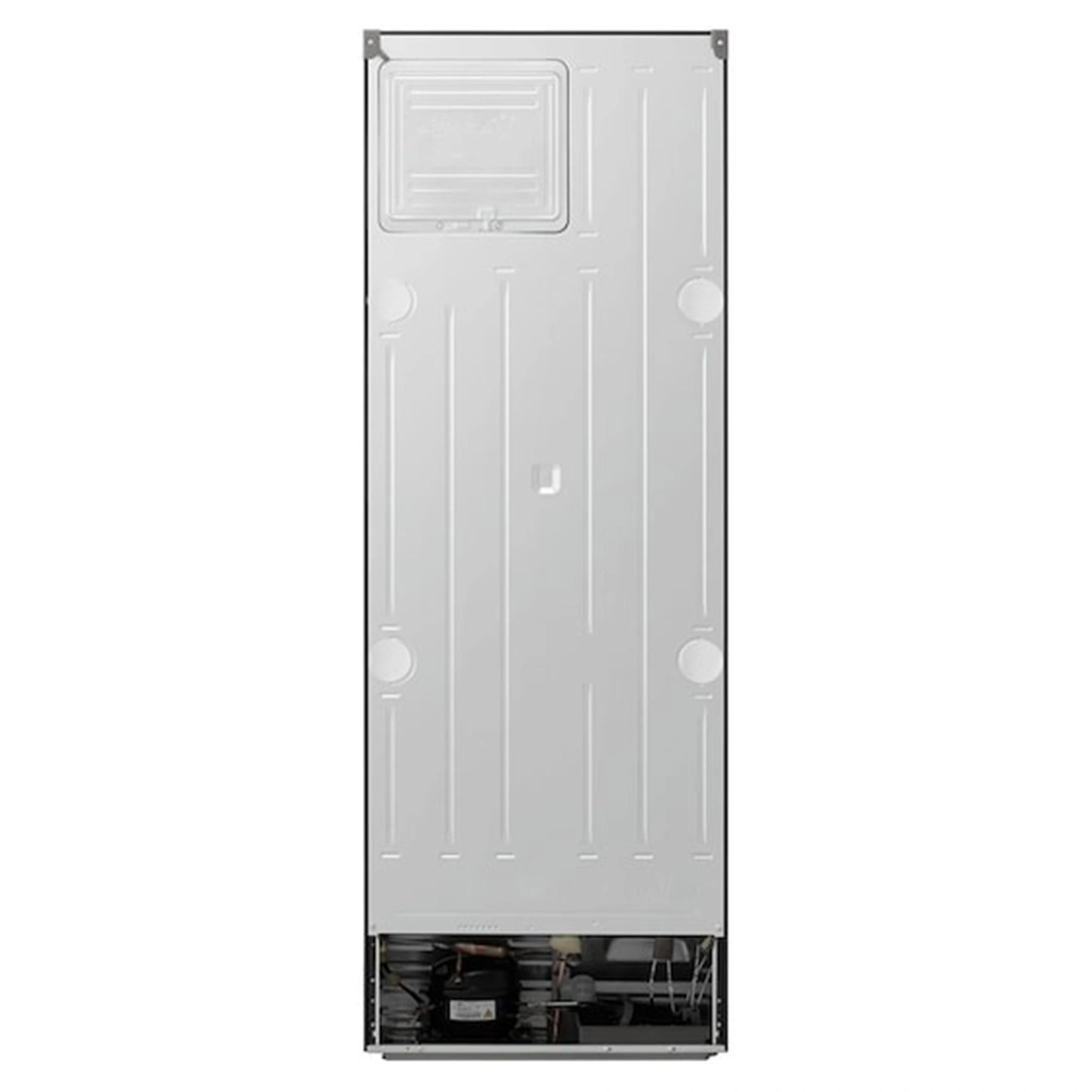 LG Bottom Mount Series Refrigerator GBB300MBL, Back Side View