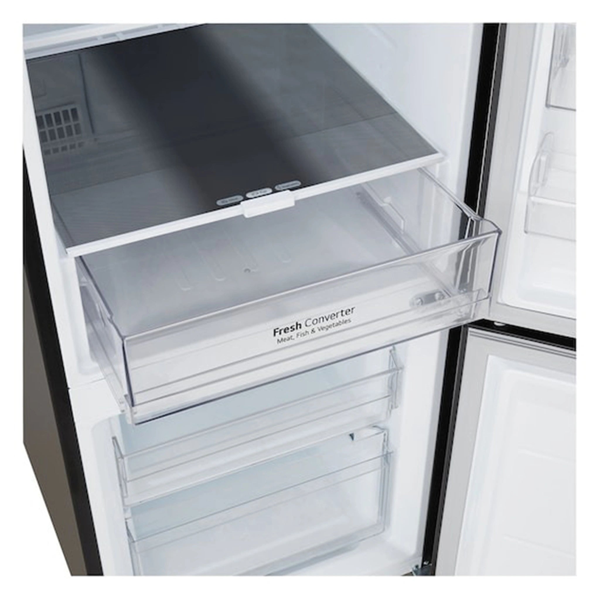 LG Bottom Mount Series Refrigerator GBB300MBL, Fresh Converter View