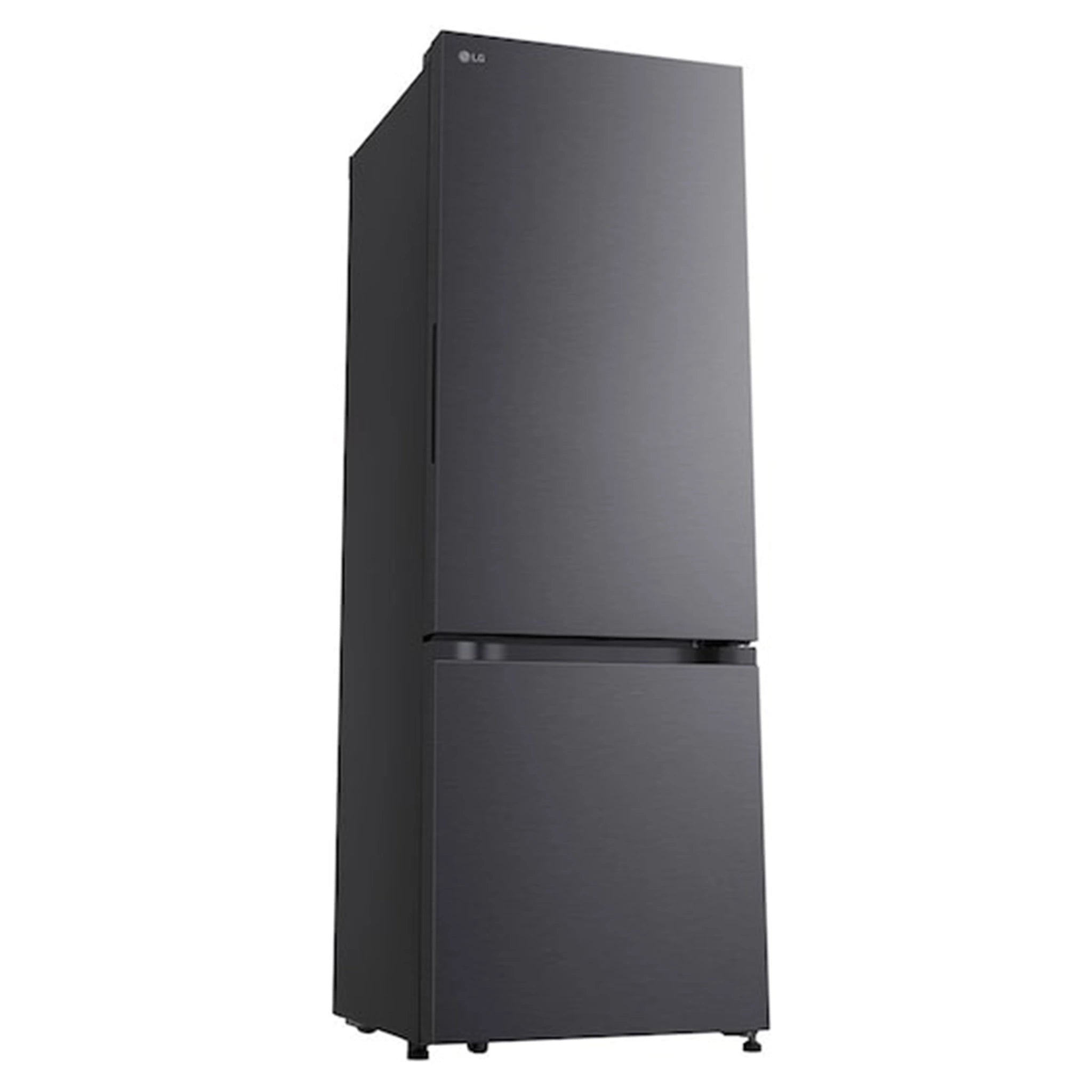 LG Bottom Mount Series Refrigerator GBB300MBL, Front Right Side View