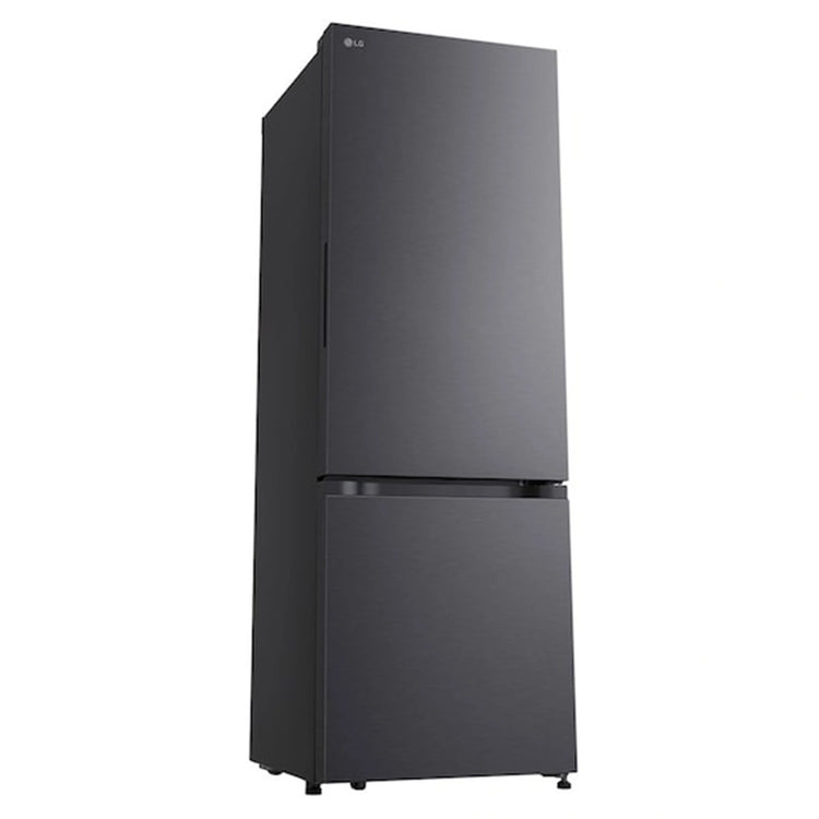 LG Bottom Mount Series Refrigerator GBB300MBL, Front Right Side View