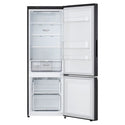 LG Bottom Mount Series Refrigerator GBB300MBL, Front View With Door Open View