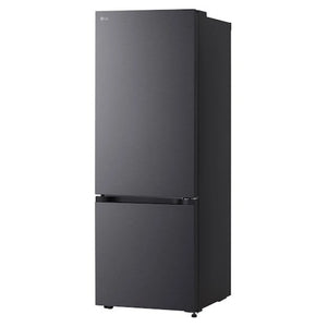 LG Bottom Mount Series Refrigerator GBB300MBL, Left Side View