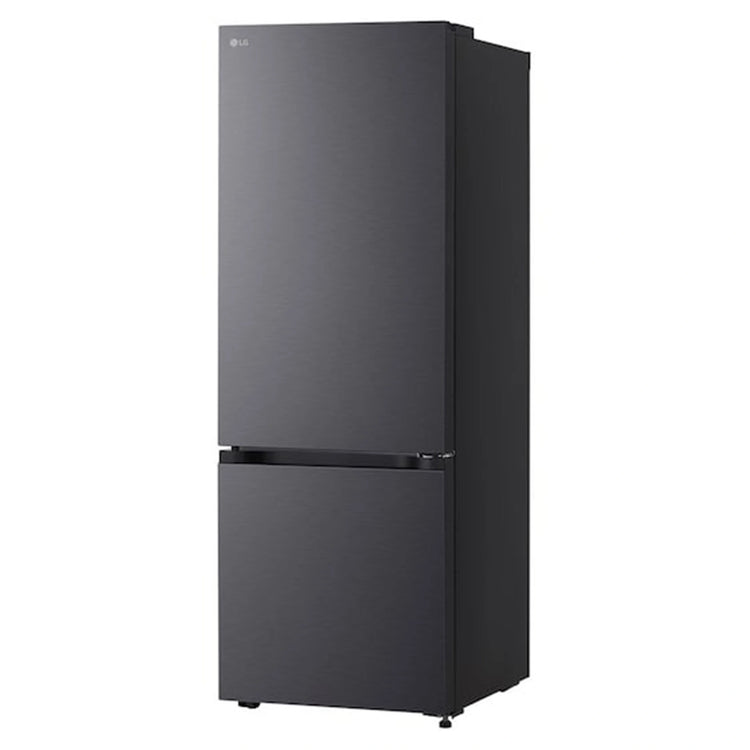 LG Bottom Mount Series Refrigerator GBB300MBL, Left Side View
