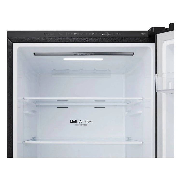 LG Bottom Mount Series Refrigerator GBB300MBL, Multi Air Flow View
