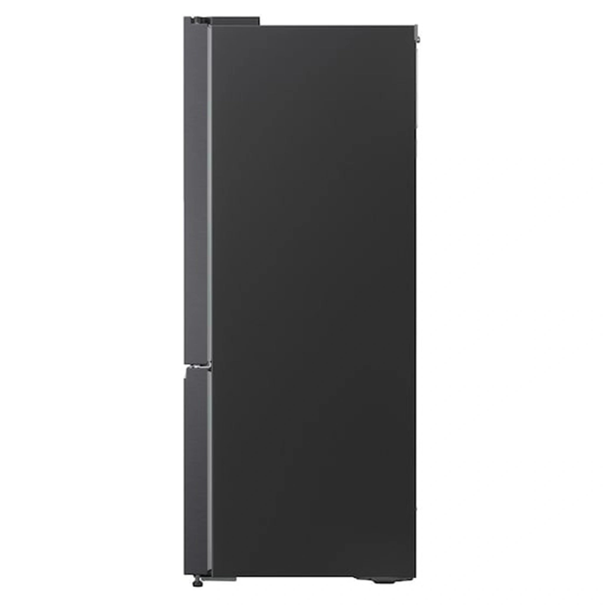 LG Bottom Mount Series Refrigerator GBB300MBL, Side View