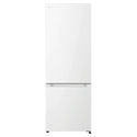 LG 335L Bottom Mount Fridge - Matte White Finish GBB300MWH, Front View