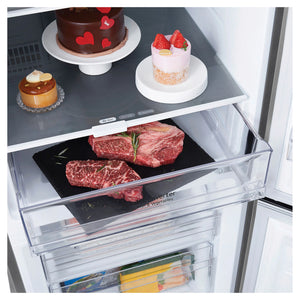 LG 335L Bottom Mount Fridge - Stainless Finish GBB300PL, Fresh Converter View With Storages 2