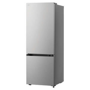 LG 335L Bottom Mount Fridge - Stainless Finish GBB300PL, Left Side View