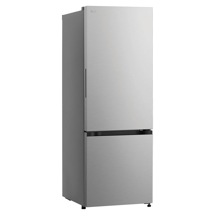 LG 335L Bottom Mount Fridge - Stainless Finish GBB300PL, Right Side View