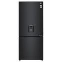LG 420L Bottom Mount Fridge with Water Dispenser GBW455MBL, Front View