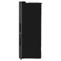 LG 420L Bottom Mount Fridge with Water Dispenser GBW455MBL, Side View