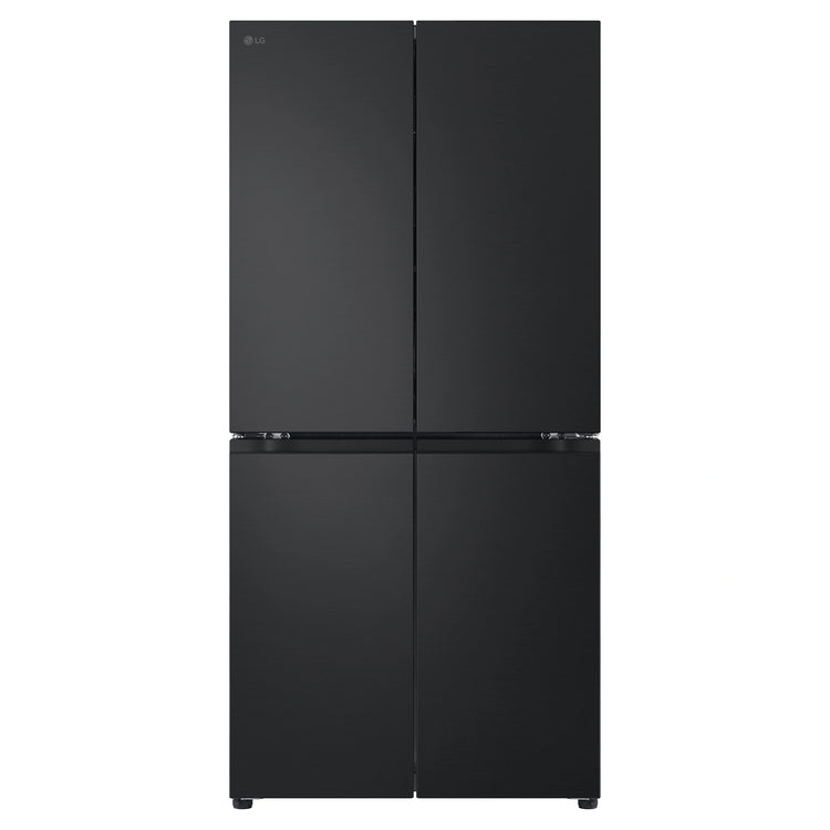 LG 530L French Door Refrigerator – GFB505MBL, Front View