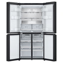 LG 530L French Door Refrigerator – GFB505MBL, Front View With Double Door Open View