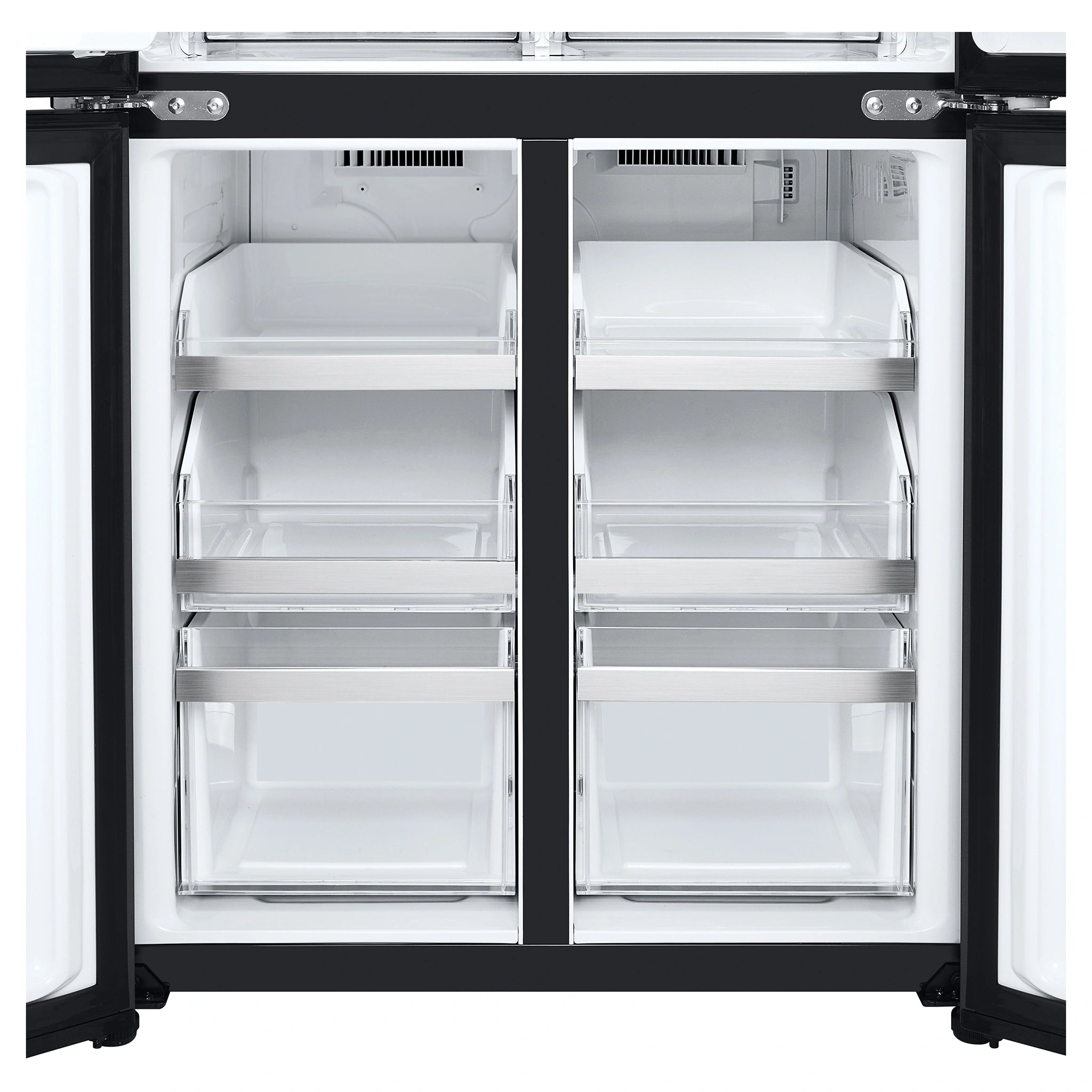 LG 530L French Door Refrigerator – GFB505MBL, Inside View