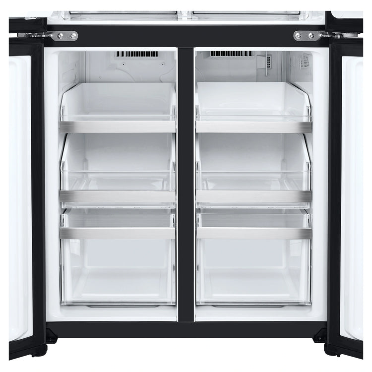 LG 530L French Door Refrigerator – GFB505MBL, Inside View
