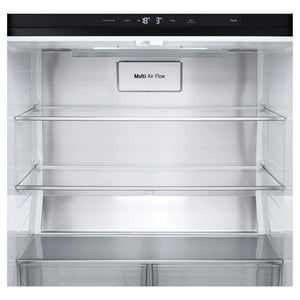 LG 530L French Door Refrigerator – GFB505MBL, Multi Air Flow View