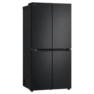 LG 530L French Door Refrigerator – GFB505MBL, Right Side View